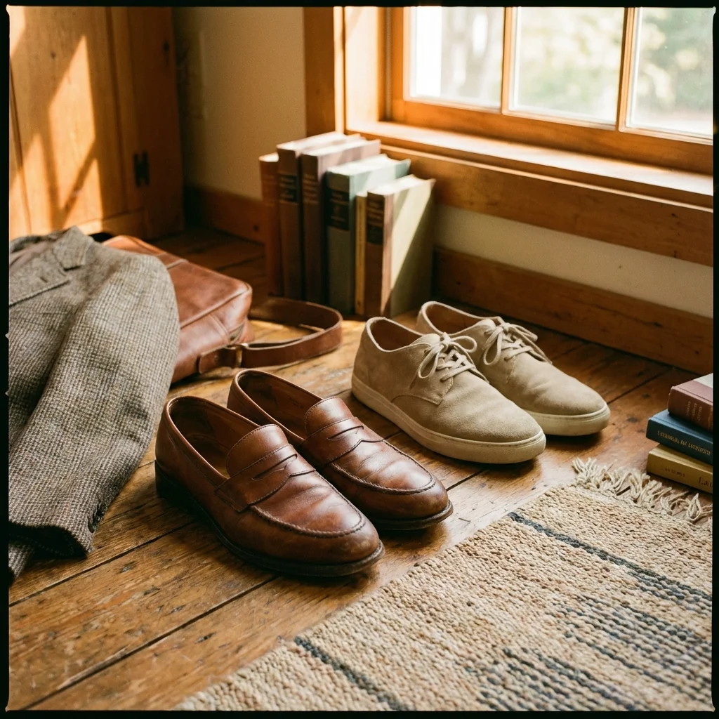 Everyday leather shoes