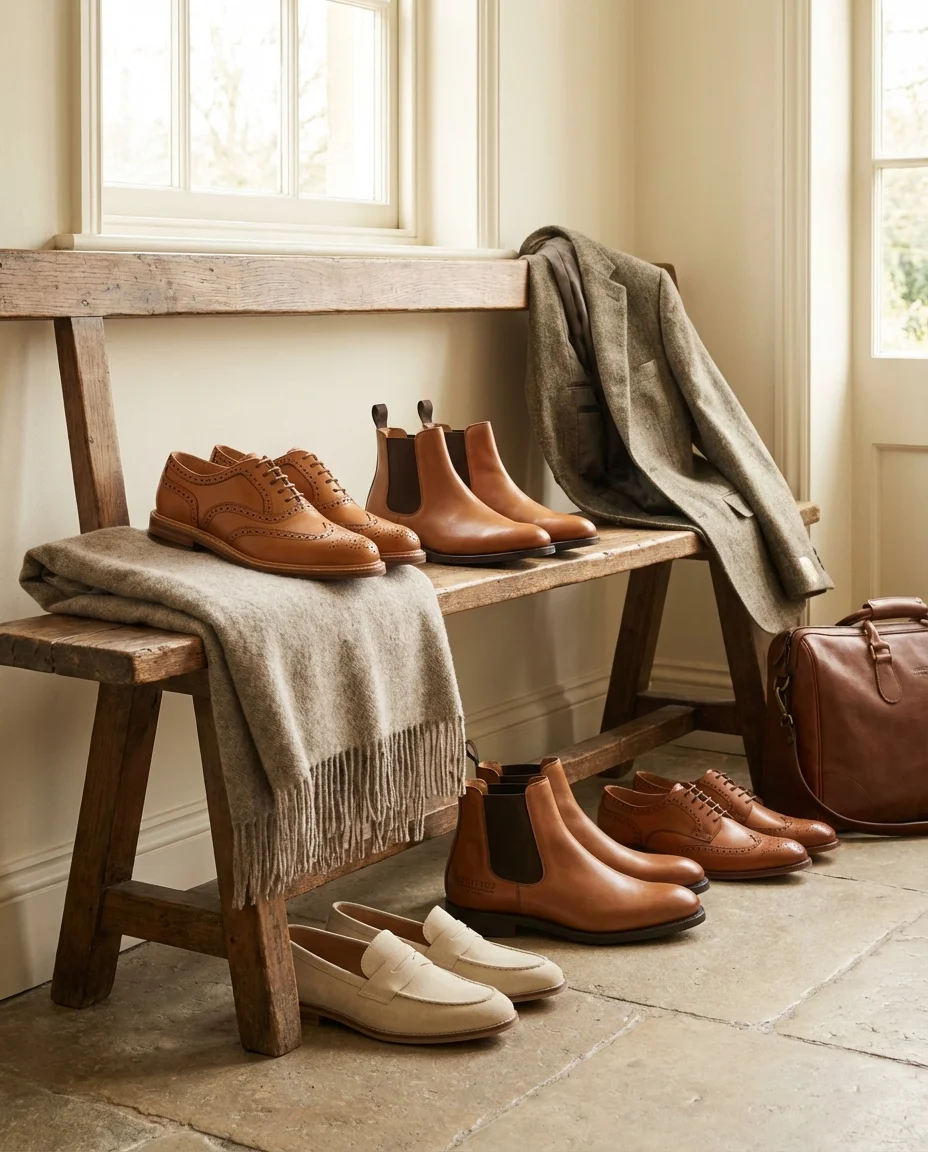 Scimitar Shoes premium leather footwear collection